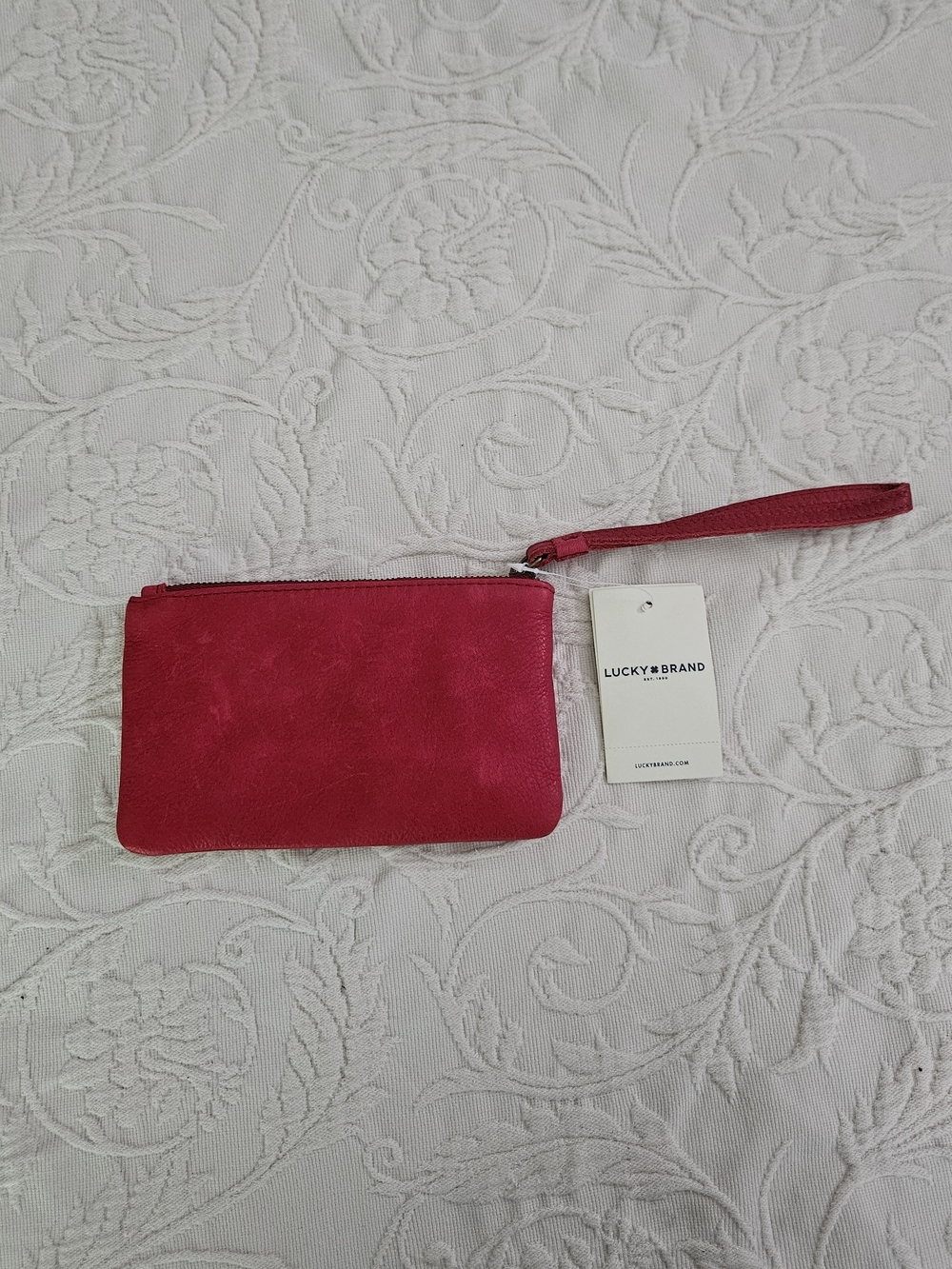 Lucky Brand Red Wristlet